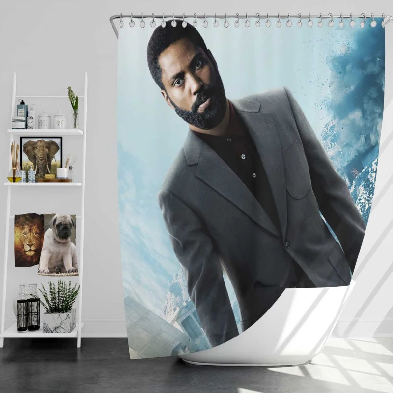 Christopher Nolan Film Tenet Bath Shower Curtain