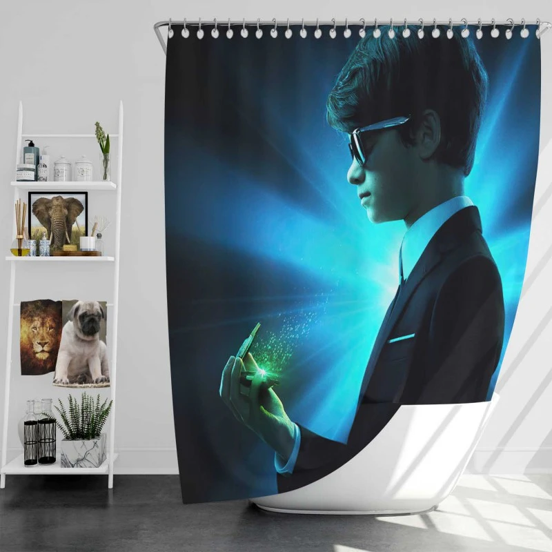 Ferdia Shaw Artemis Fowl Fantasy Sci-Fi Movie Bath Shower Curtain