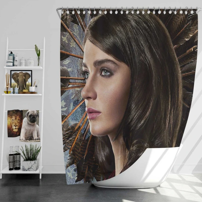 Robin Hood 2018 Movie Eve Hewson Bath Shower Curtain