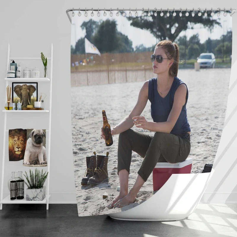 Precious Cargo Movie Jenna B Kelly Bath Shower Curtain