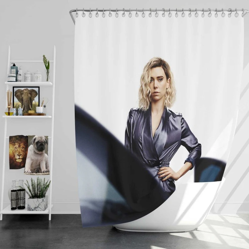 Hattie Shaw In Fast & Furious Presents Hobbs & Shaw Movie Bath Shower Curtain