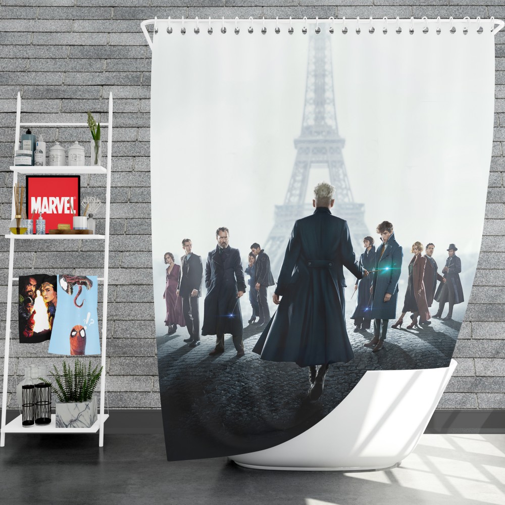 Fantastic Beasts The Crimes Of Grindelwald Movie Shower Curtain