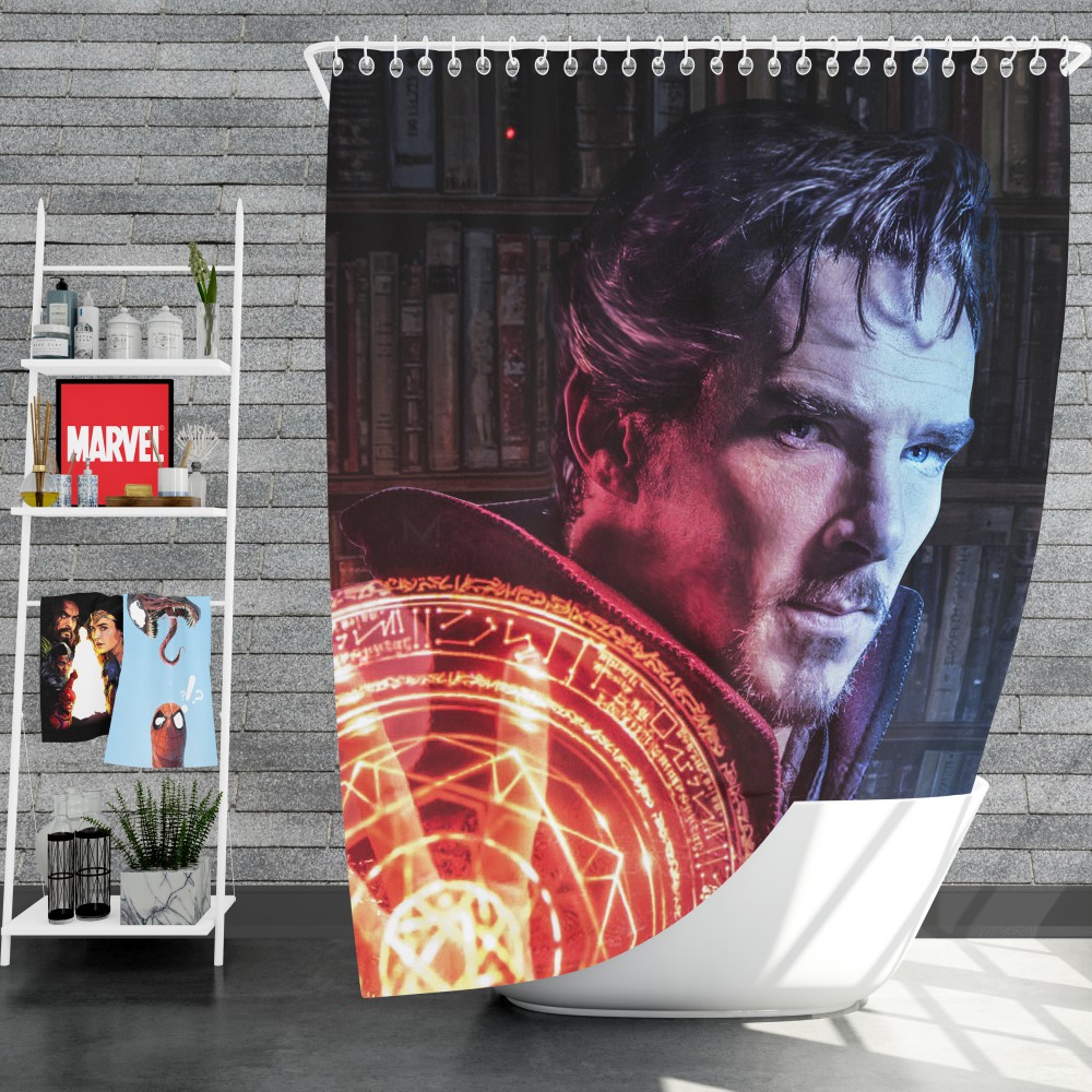 Doctor Strange Movie Fantasy Sci-Fi Shower Curtain