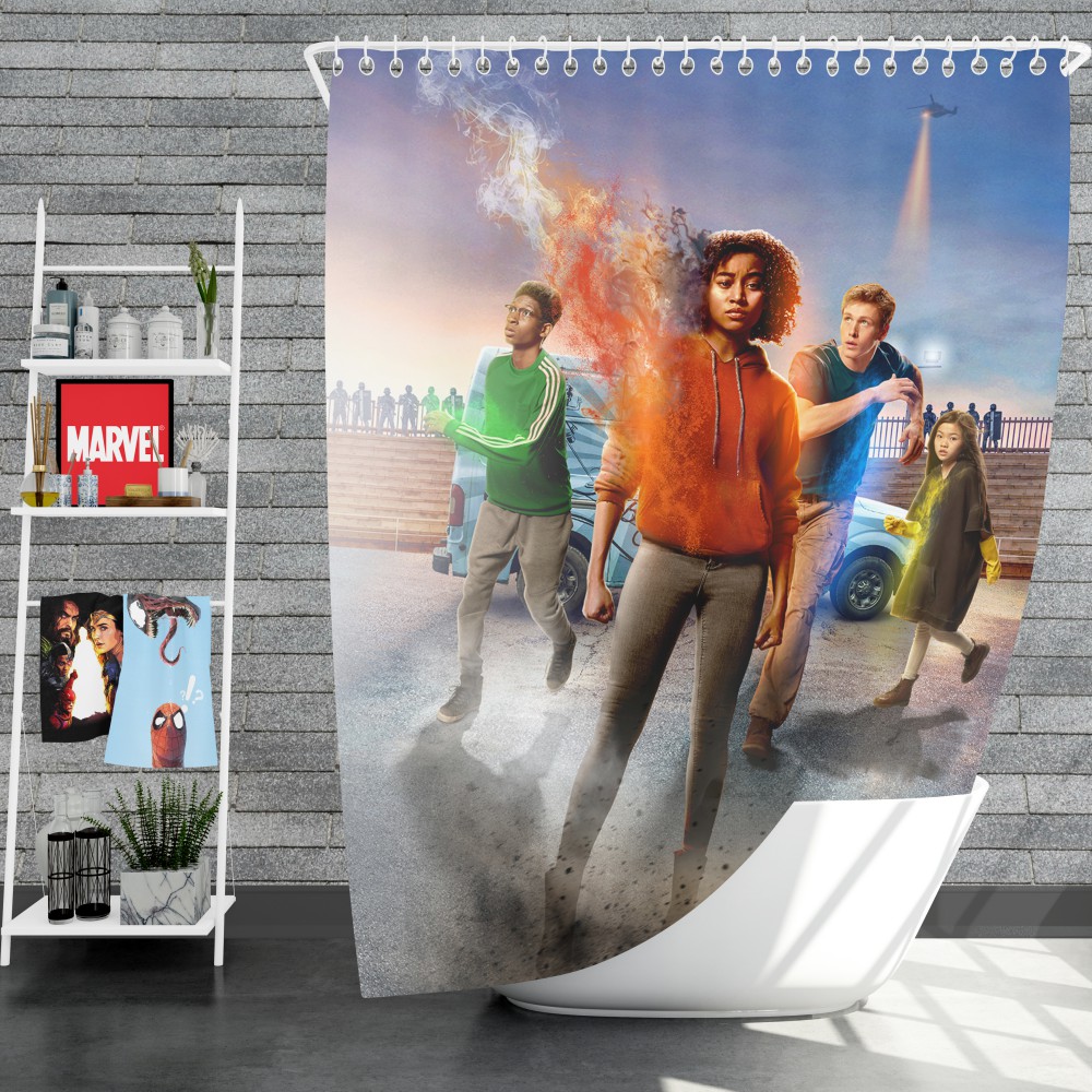 The Darkest Minds Movie Amandla Stenberg Sci Fi Shower Curtain