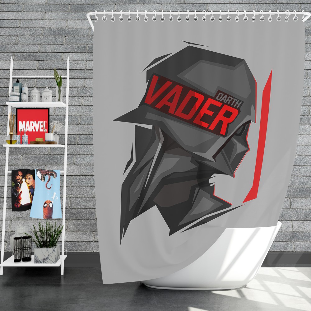 Star Wars Movie Darth Vader Shower Curtain