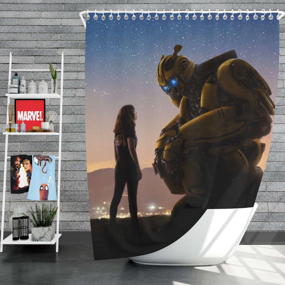 Bumblebee Movie Shower Curtain