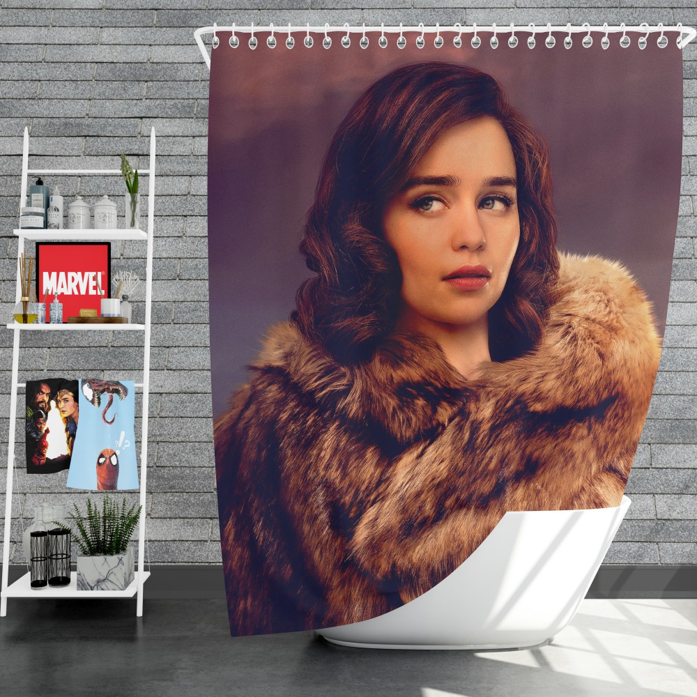 Solo A Star Wars Story Movie Emilia Clarke Qira Shower Curtain
