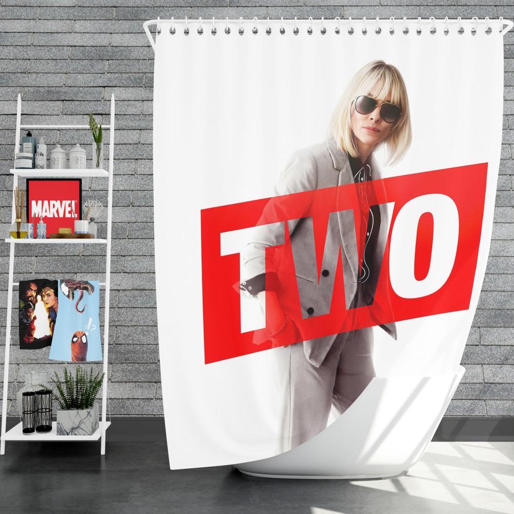 Oceans 8 Movie Cate Blanchett Shower Curtain