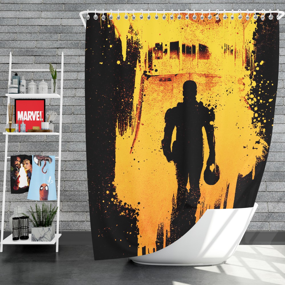 Pacific Rim Uprising Movie Shower Curtain