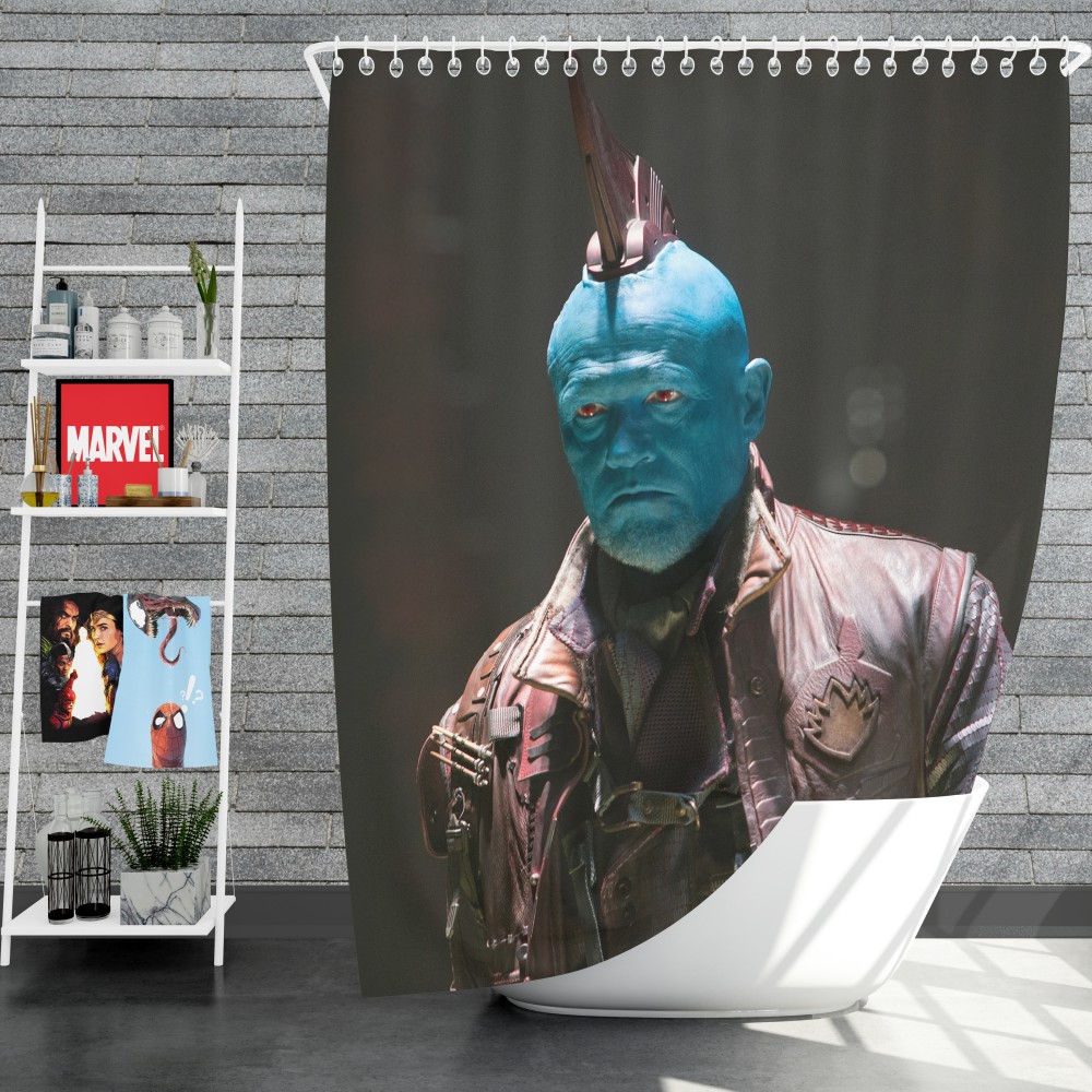 Guardians Of The Galaxy Vol 2 Movie Guardians Of The Galaxy Vol 2 Michael Rooker Yondu Udonta Shower Curtain