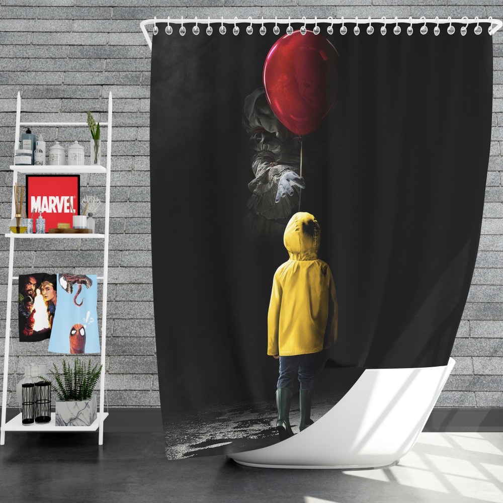 It 2017 Movie Drama Mystery Shower Curtain