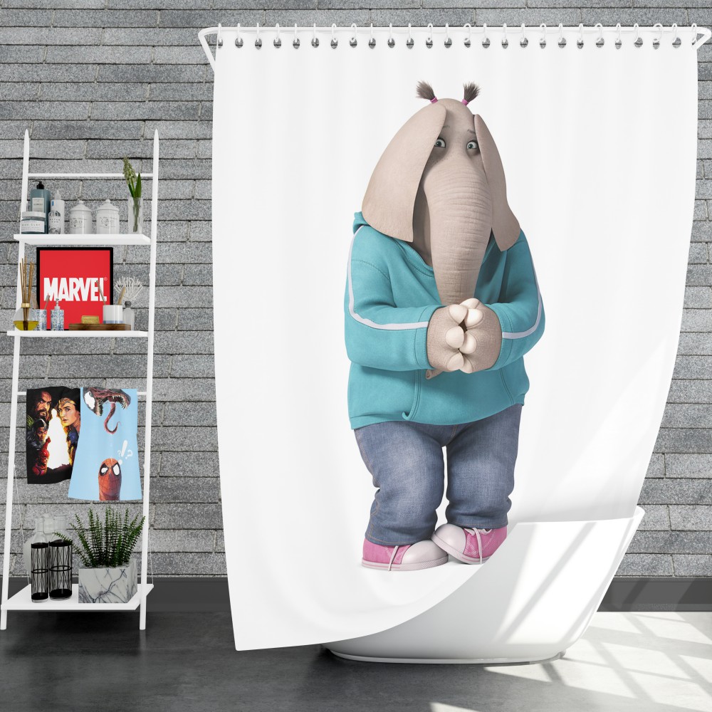 Sing Movie Meena Shower Curtain