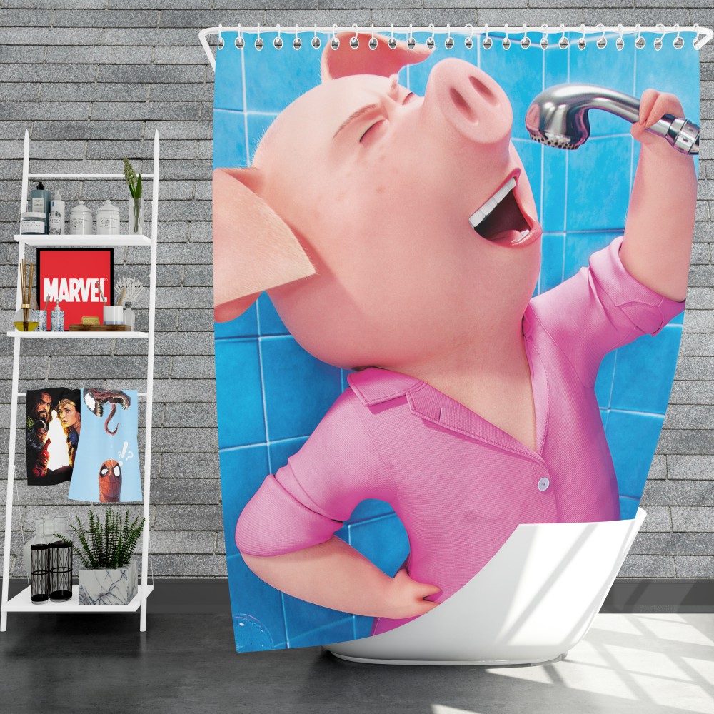 Sing Movie Rosita Shower Curtain