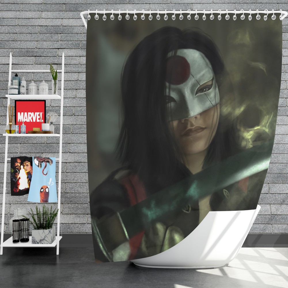 Suicide Squad Movie Dc Comics Karen Fukuhara Katana Shower Curtain