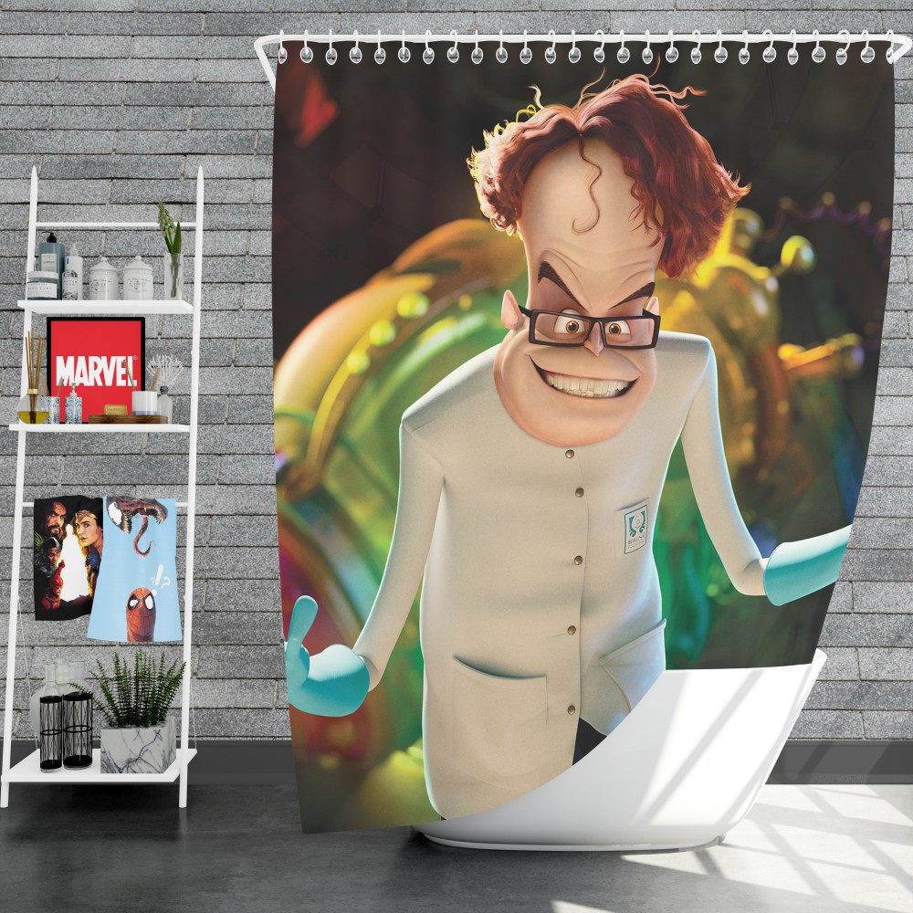 Penguins Of Madagascar Movie Dr Octavius Brine Shower Curtain