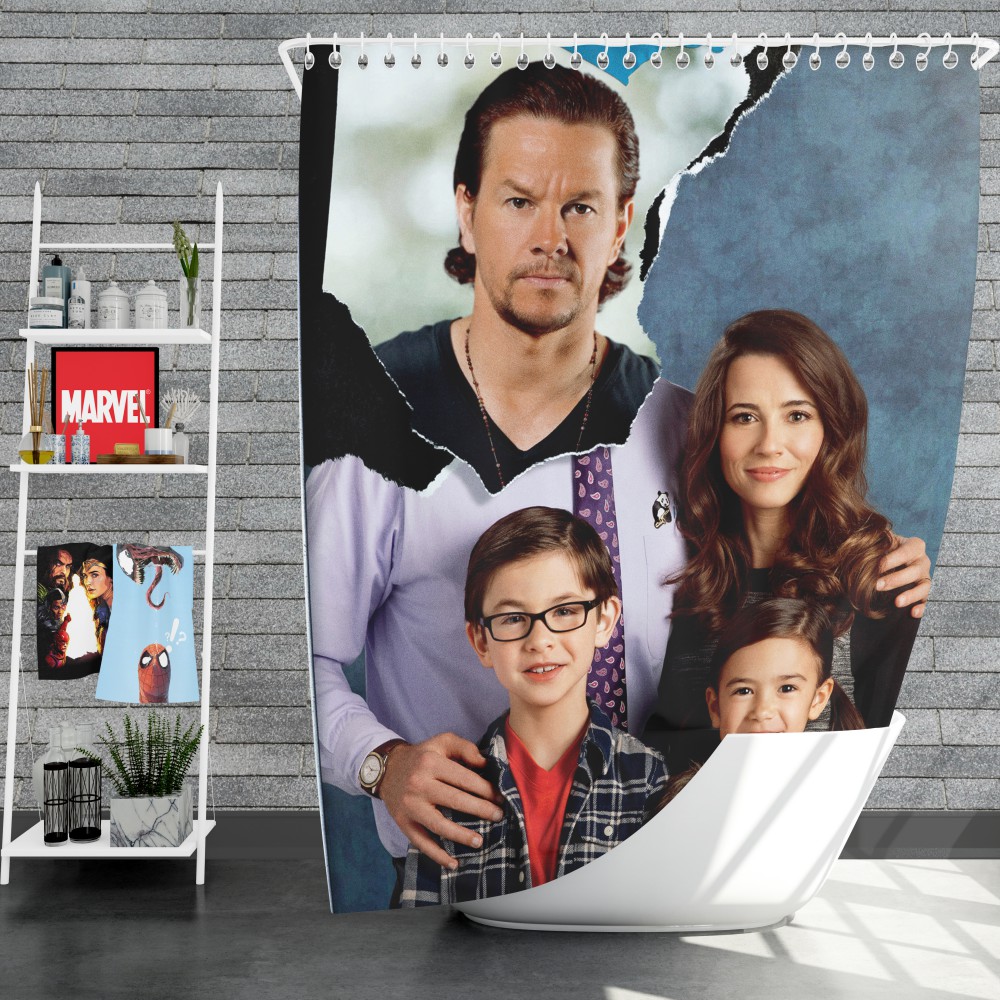 Daddys Home Movie Shower Curtain