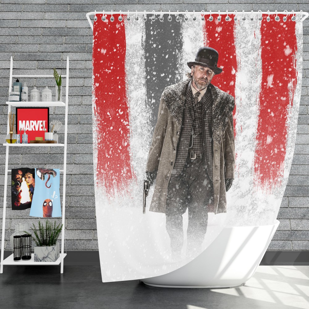 The Hateful Eight Movie Tim Roth Shower Curtain
