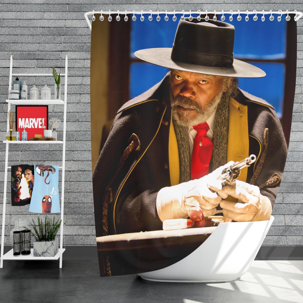 The Hateful Eight Movie Samuel L Jackson Shower Curtain