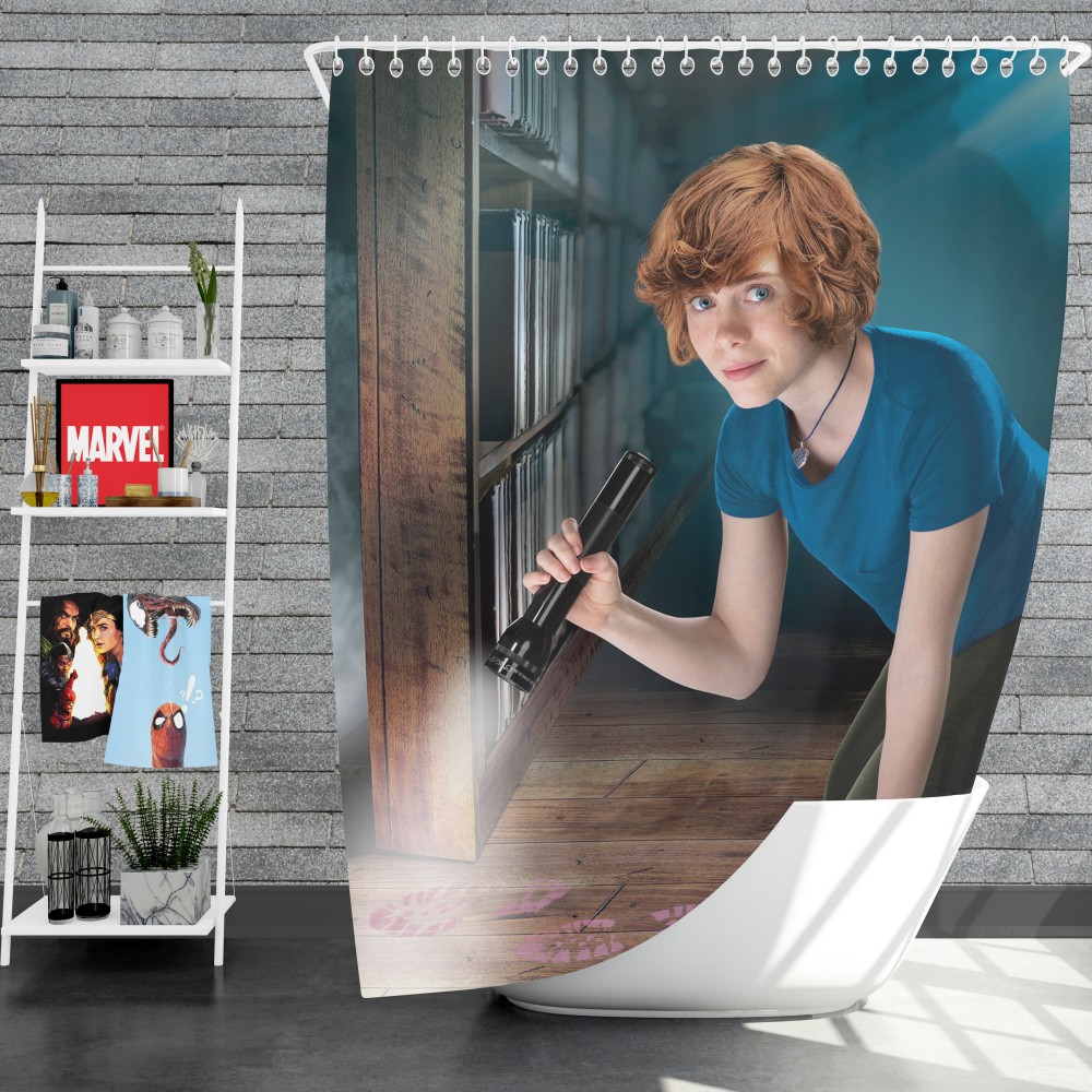 Nancy Drew And The Hidden Staircase Movie Sophia Lillis Shower Curtain