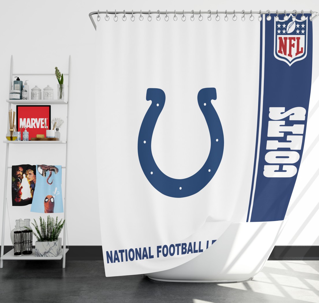 Nfl Indianapolis Colts Shower Curtain