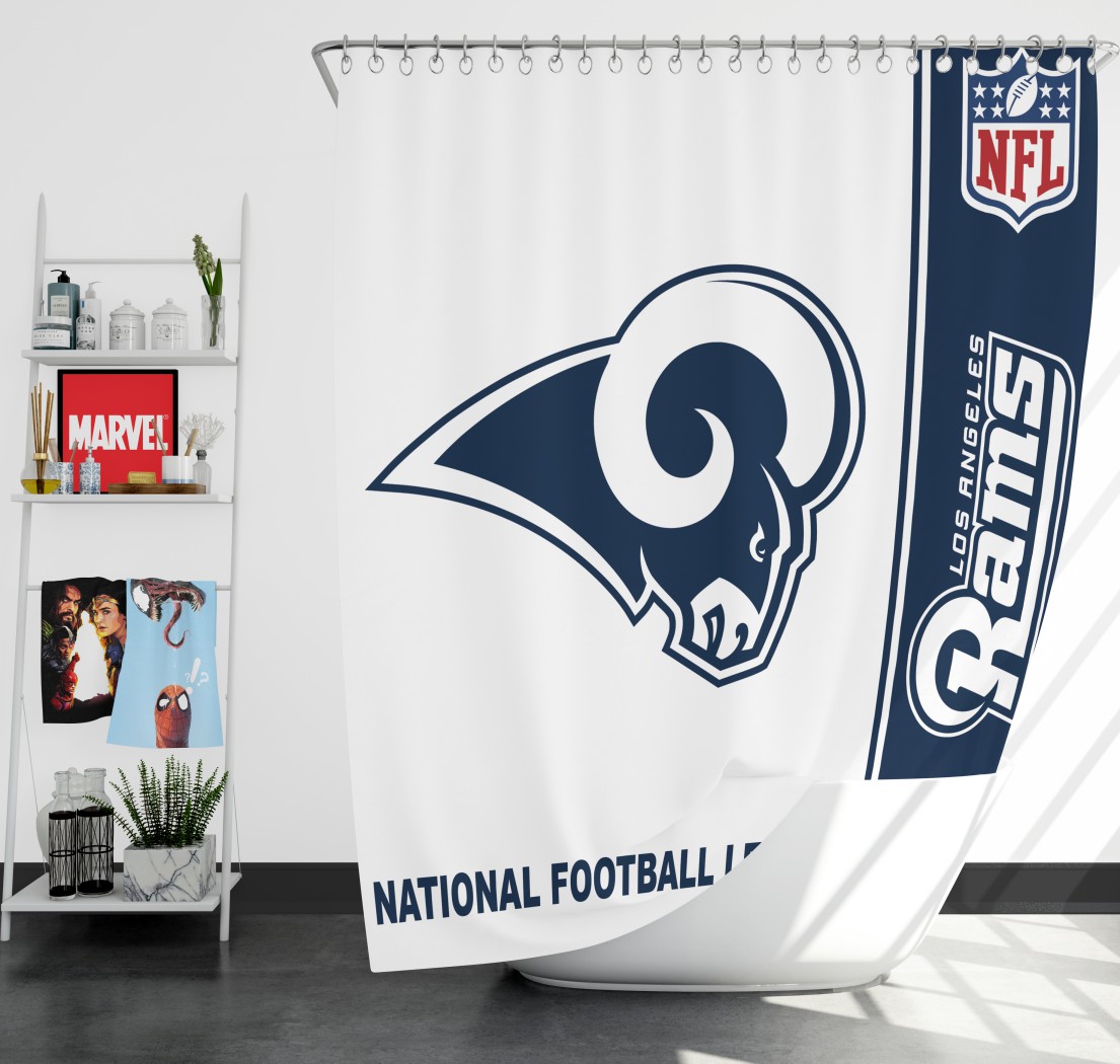Nfl Los Angeles Rams Shower Curtain