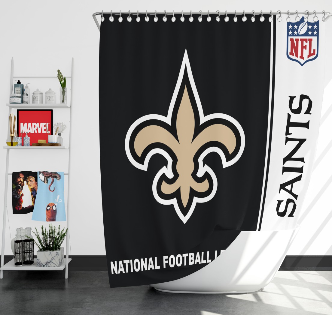 Nfl New Orleans Saints Shower Curtain