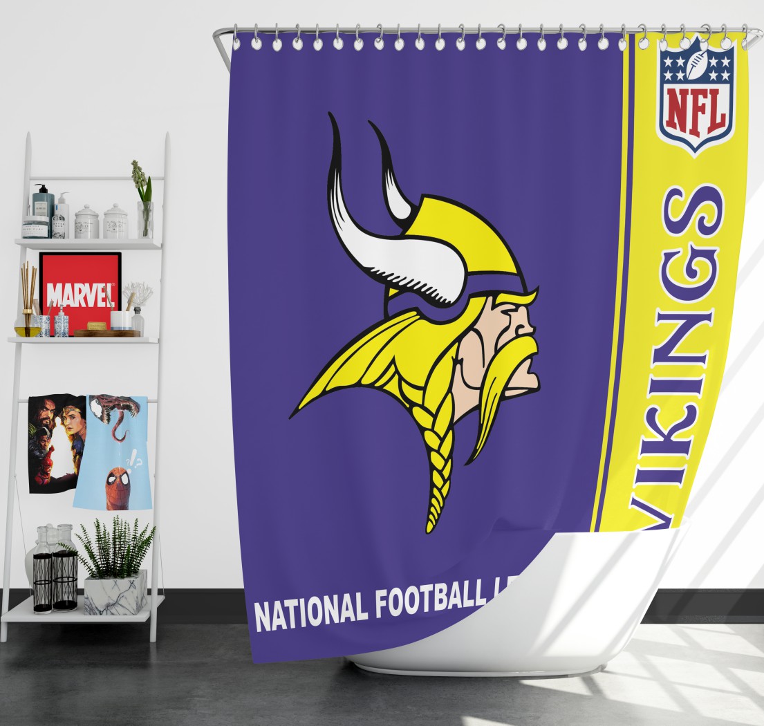 Nfl Minnesota Vikings Shower Curtain