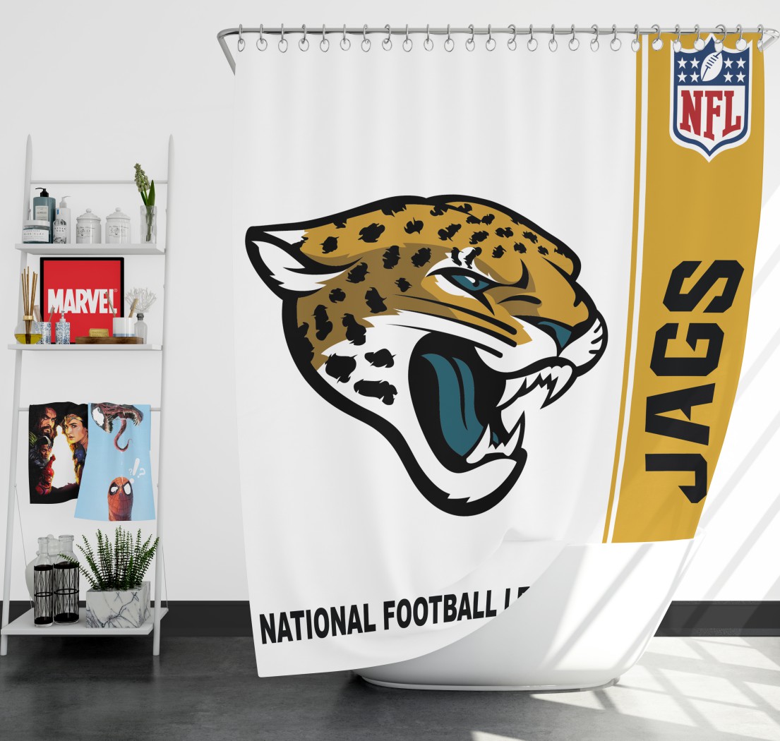 Nfl Jacksonville Jaguars Shower Curtain