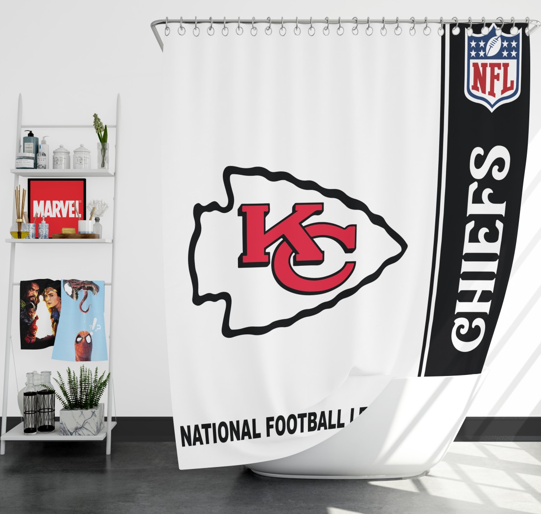 Nfl Kansas City Chiefs Shower Curtain