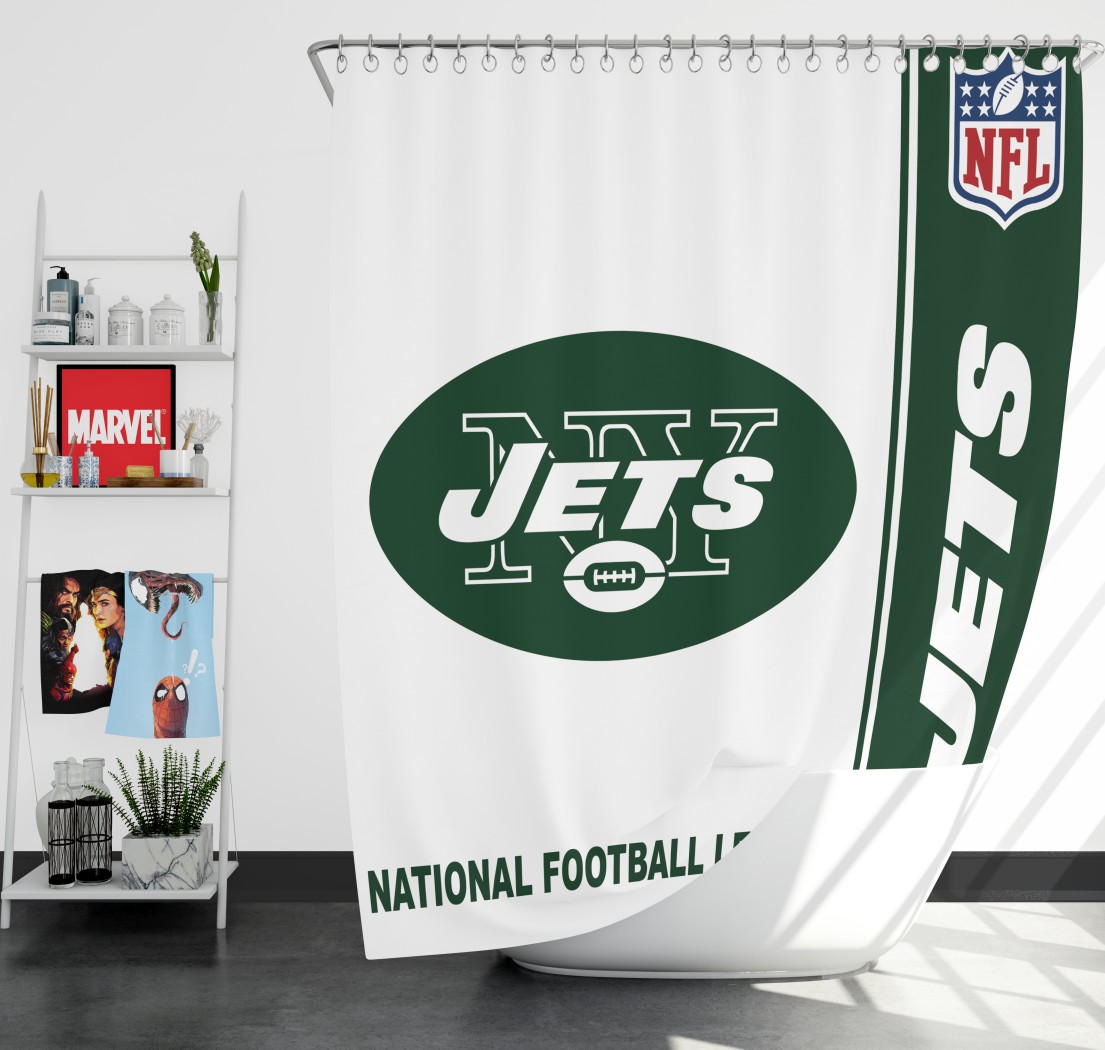 Nfl New York Jets Shower Curtain