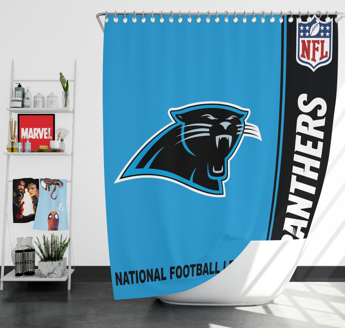 Nfl Carolina Panthers Shower Curtain