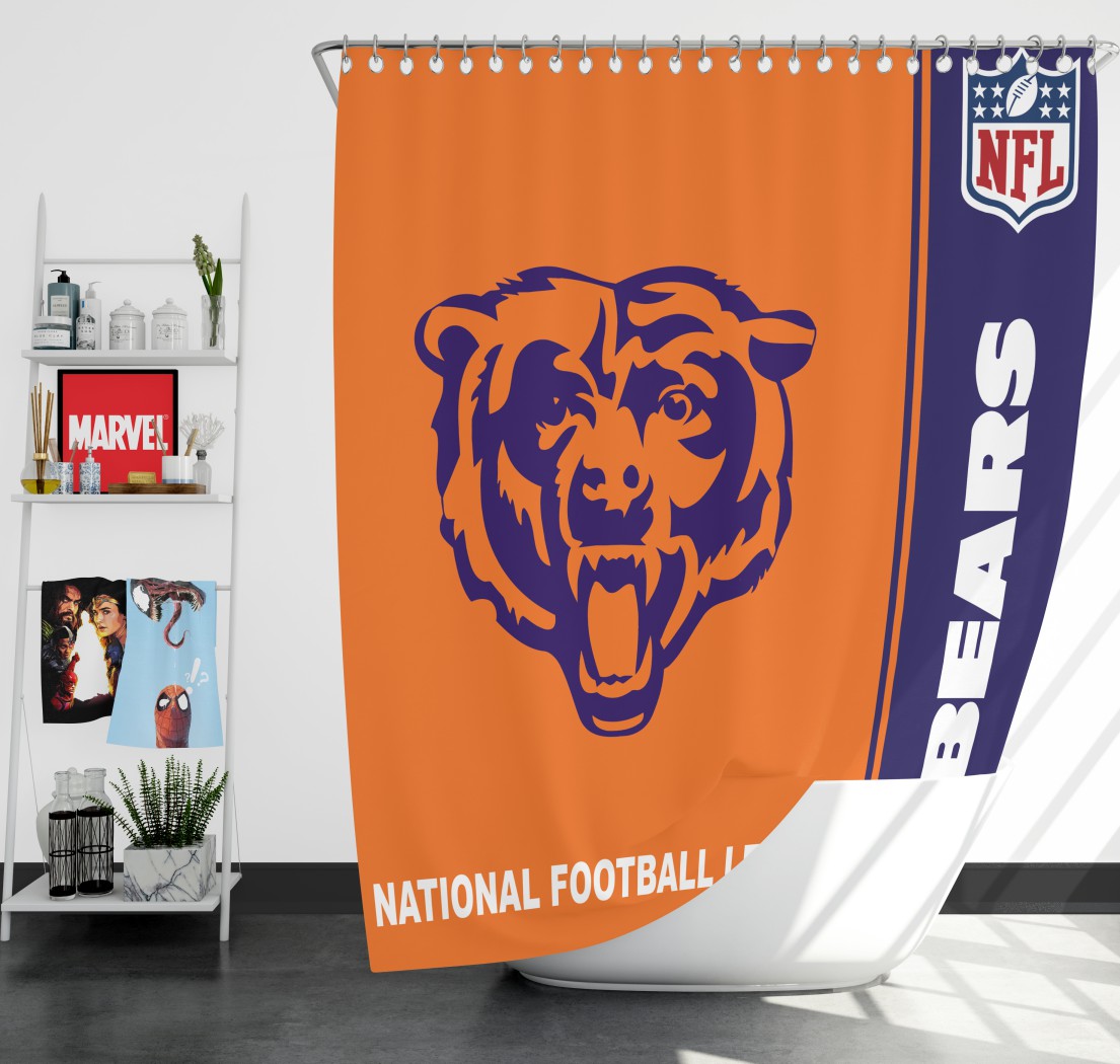 Nfl Chicago Bears Shower Curtain