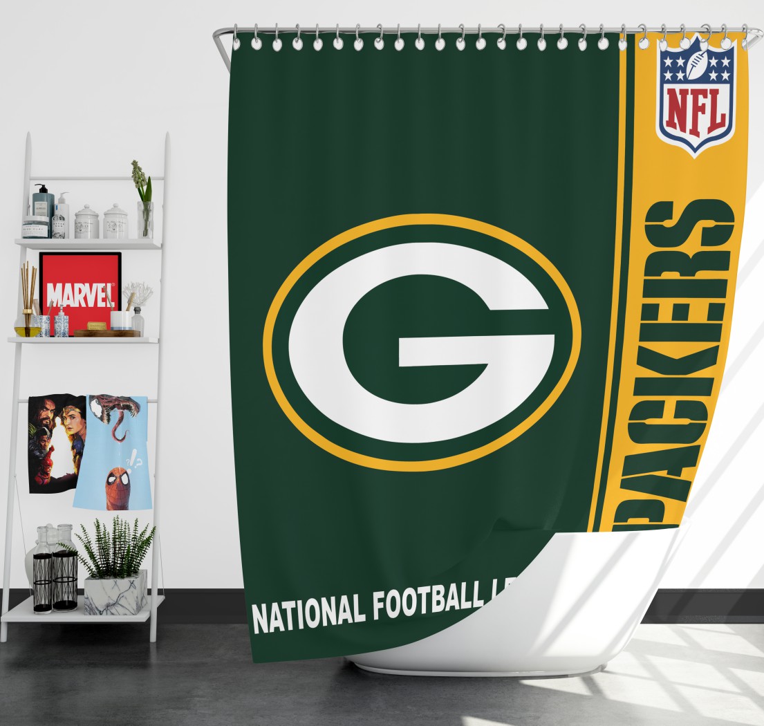 Nfl Green Bay Packers Shower Curtain
