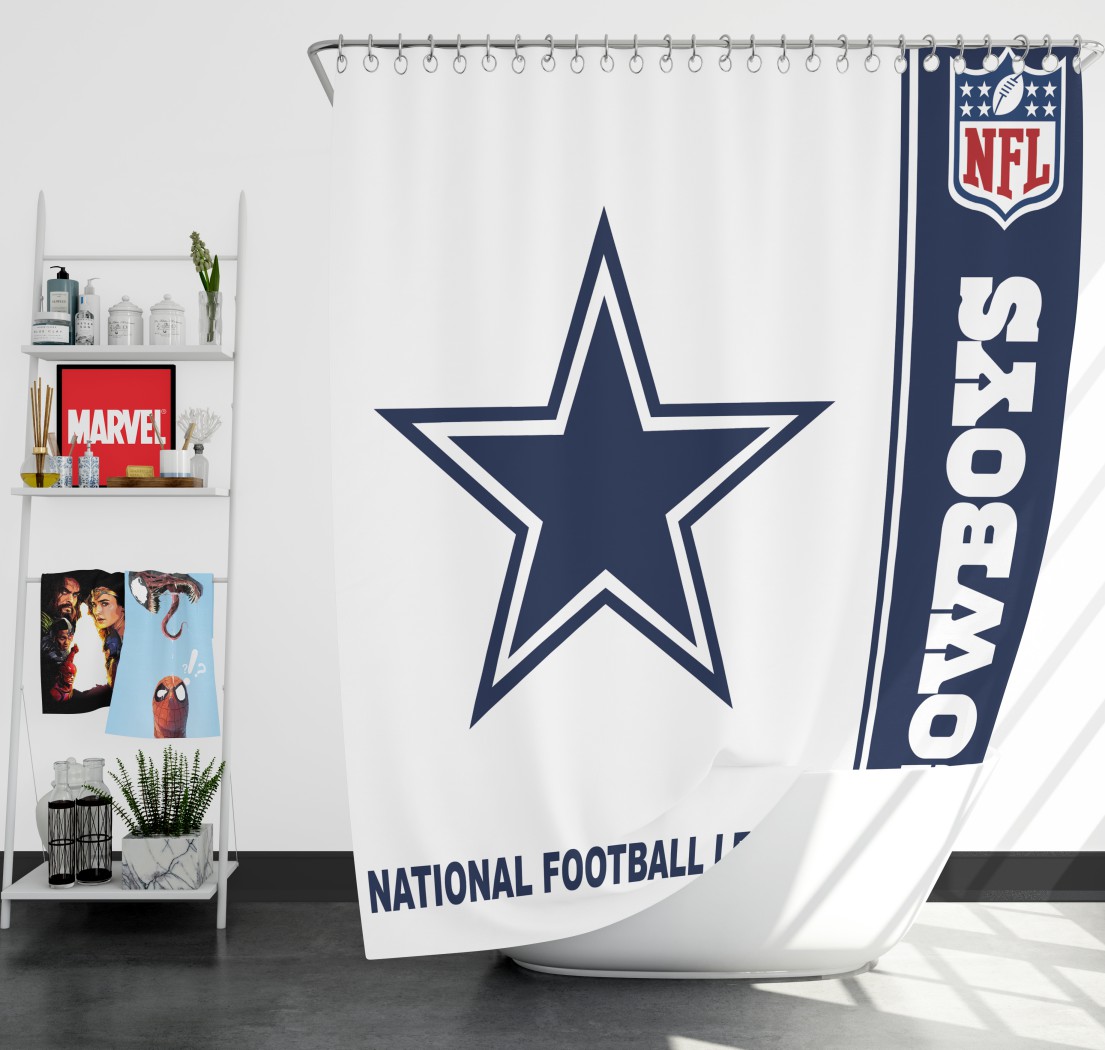 Nfl Dallas Cowboys Shower Curtain