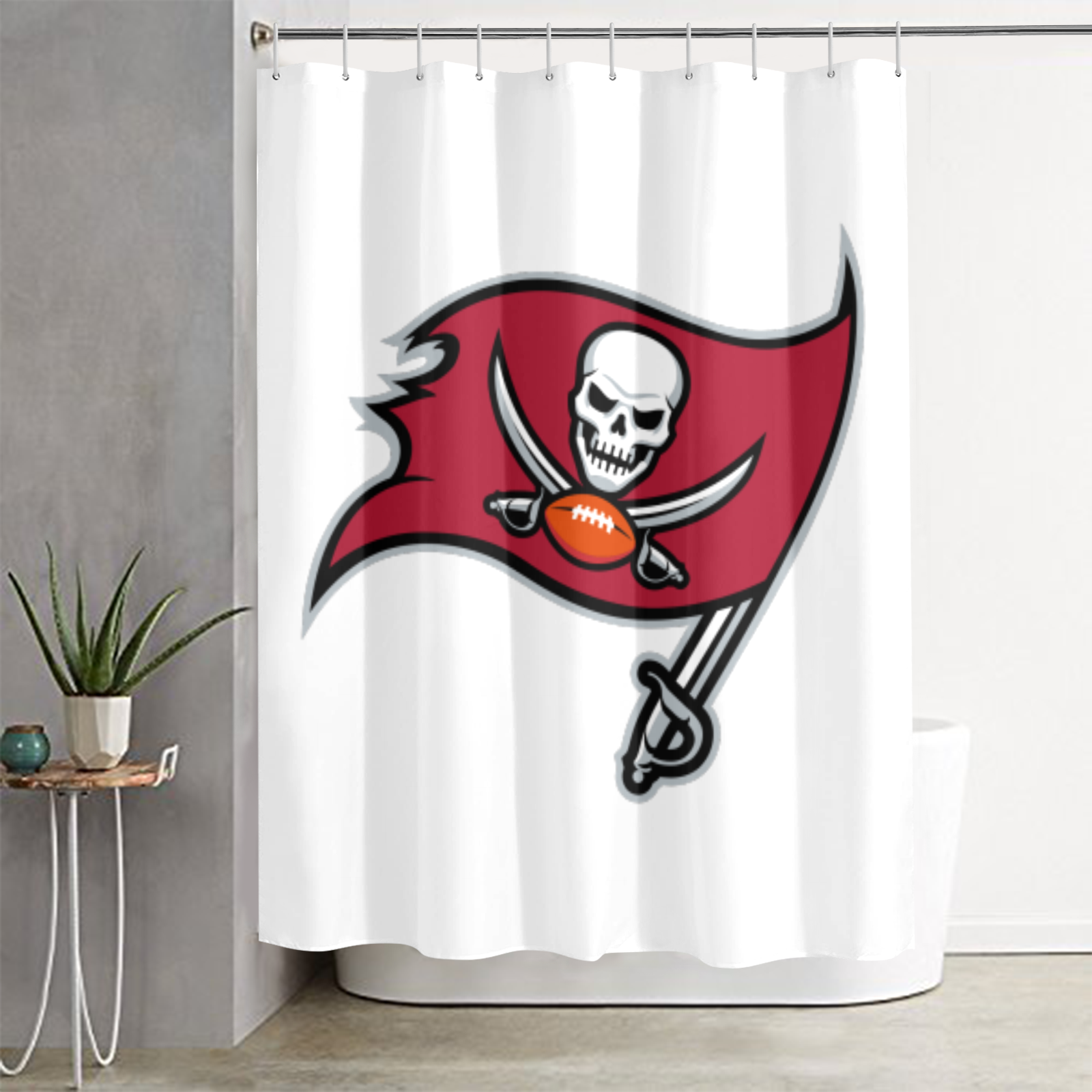 Tampa Bay Buccaneers Shower Curtain
