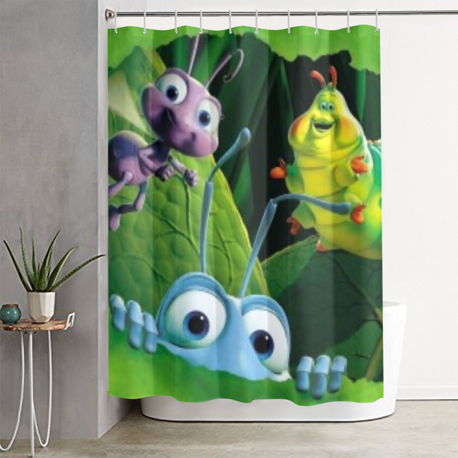 Bugs Life Shower Curtain