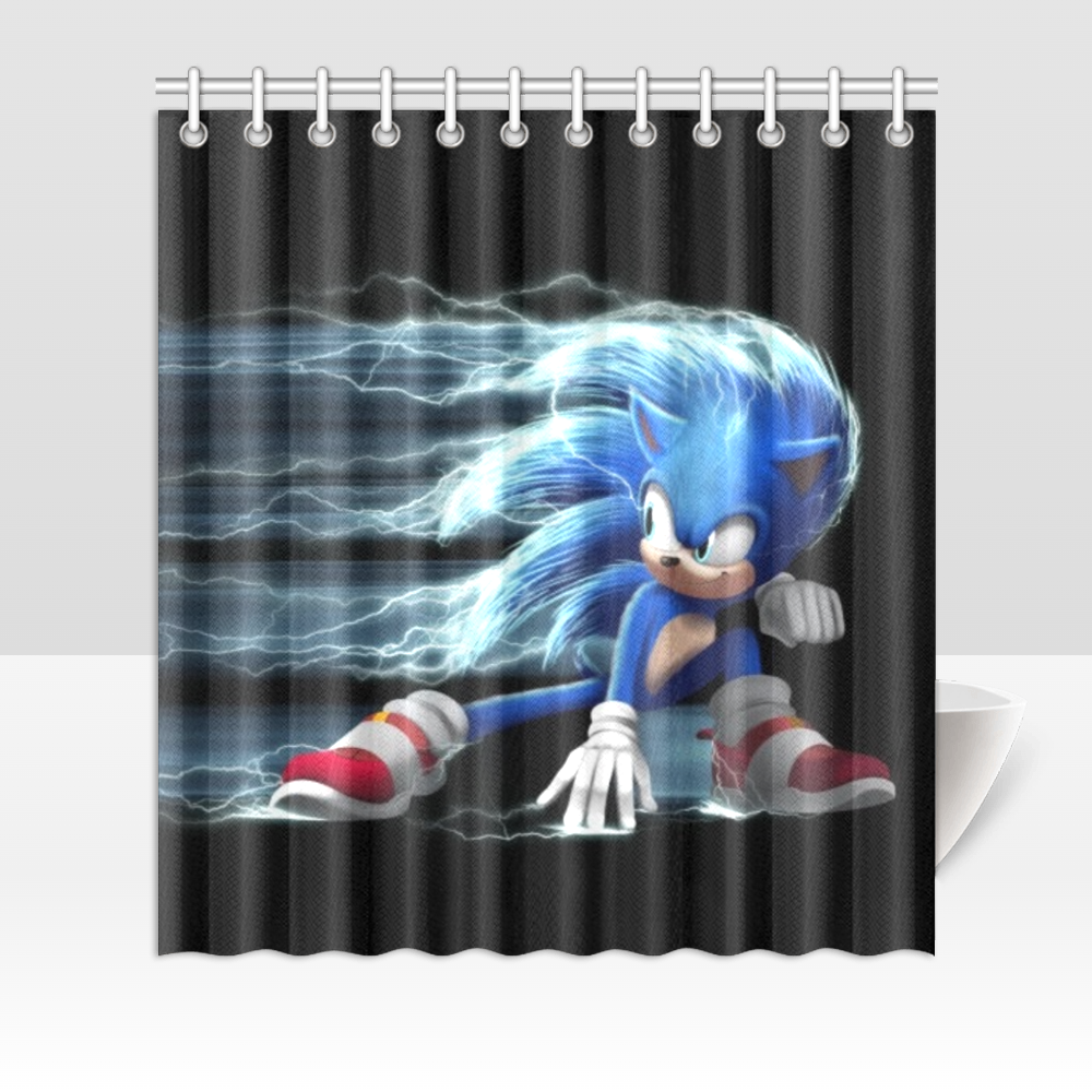 Sonic Shower Curtain
