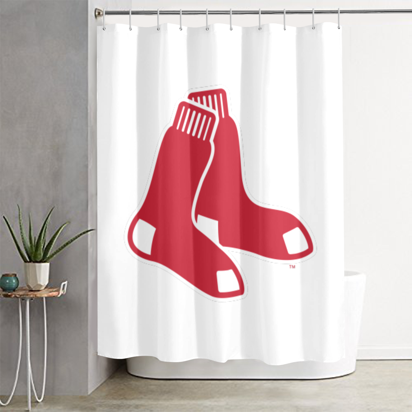 Boston Red Sox Shower Curtain