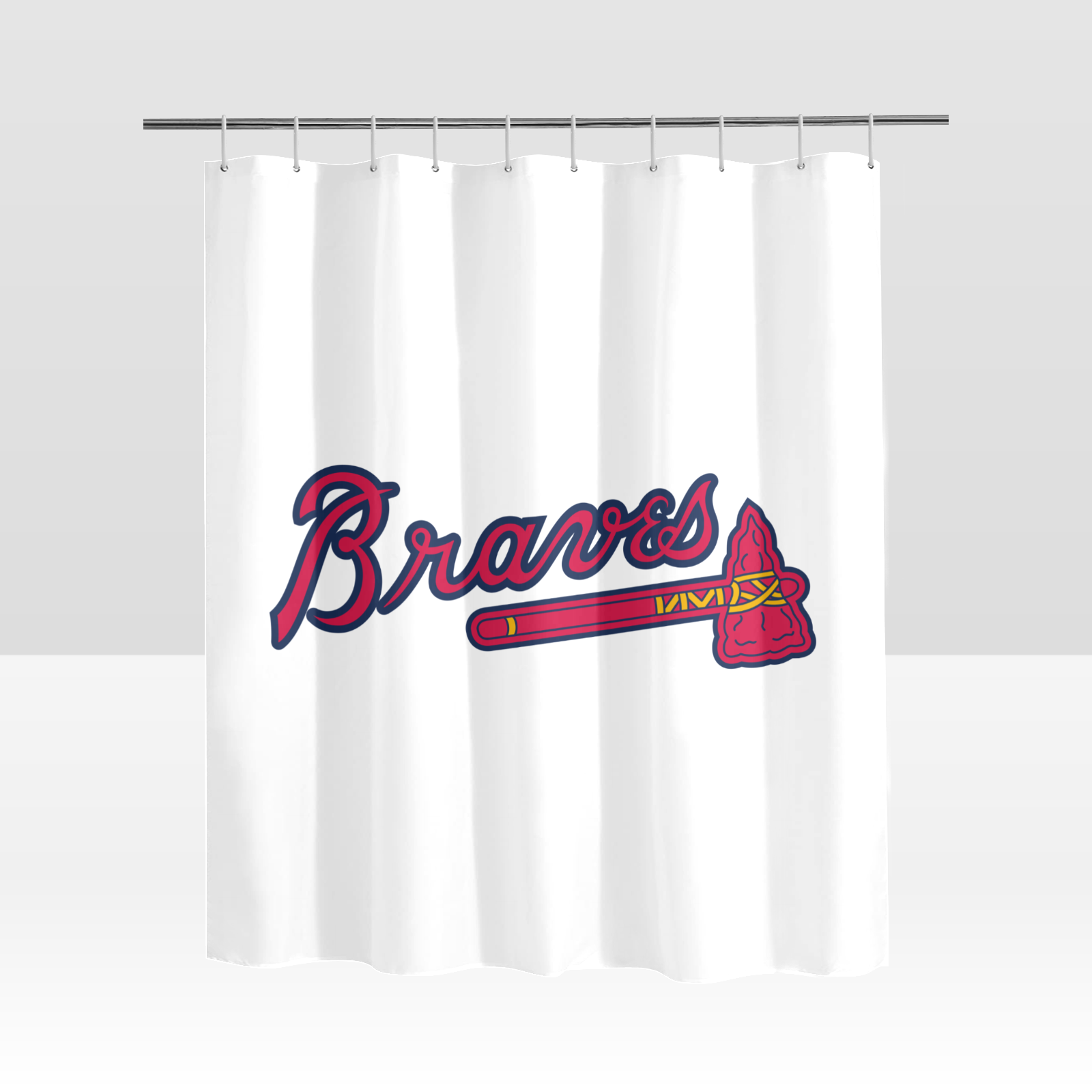 Braves Shower Curtain