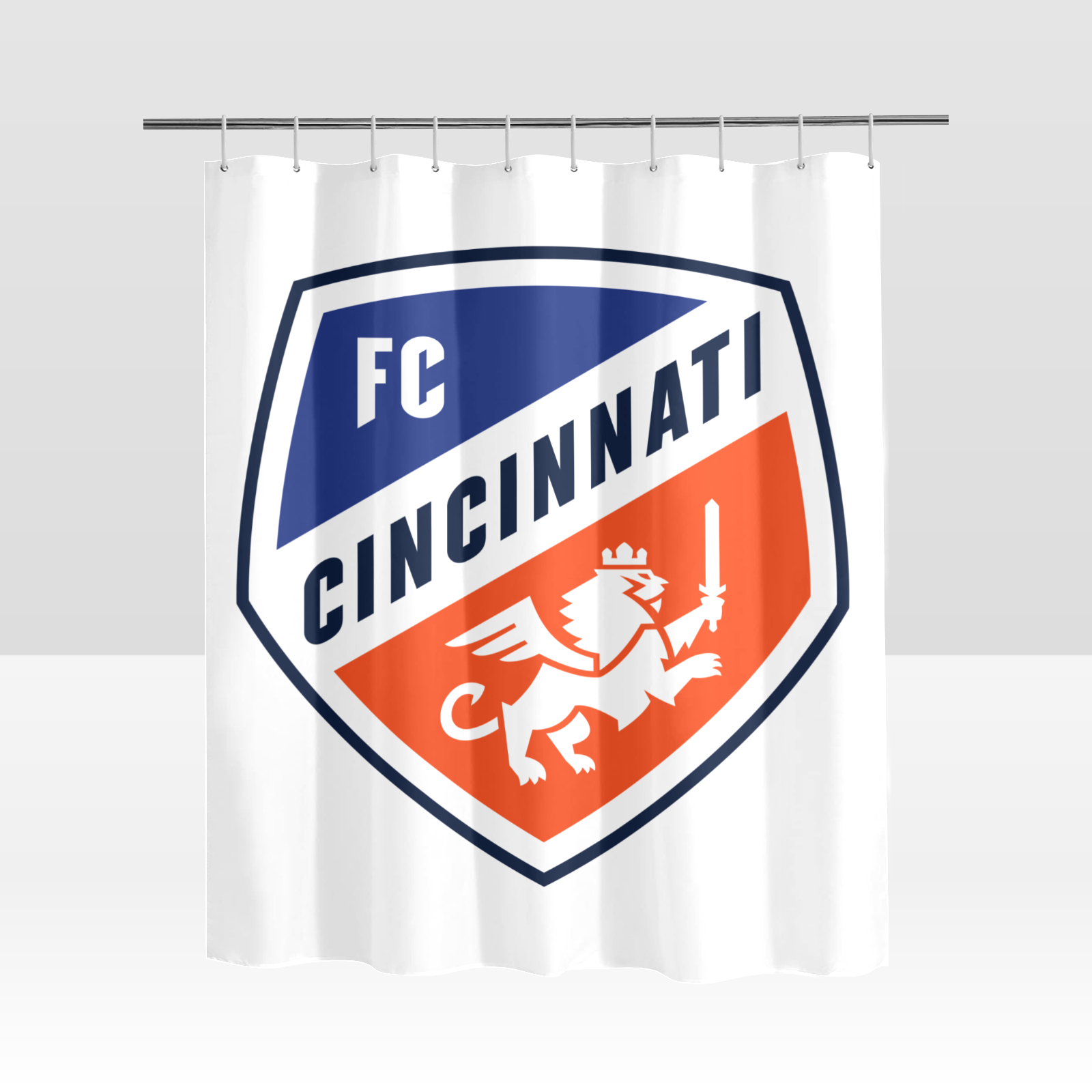 Fc Cincinnati Shower Curtain