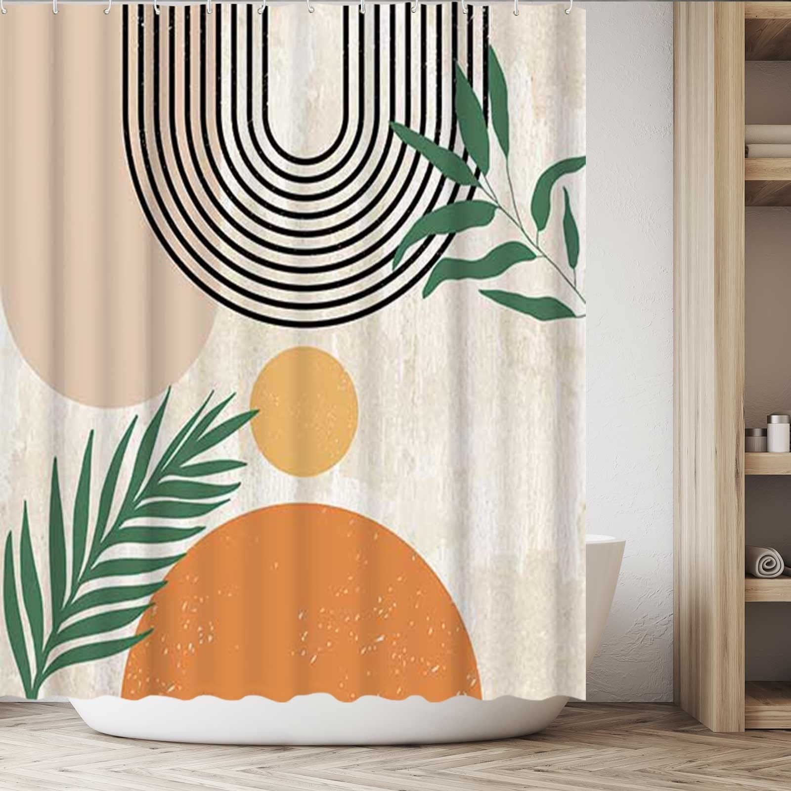Boho Shower Curtain For Chic Boho Bathroom Decor