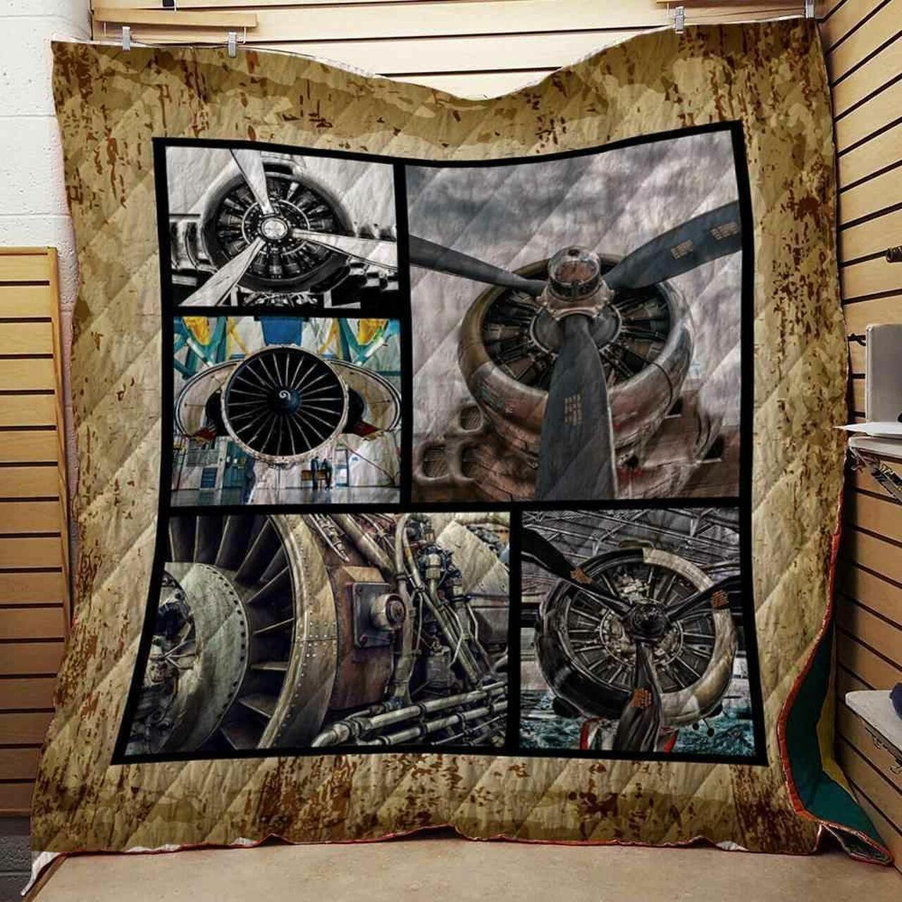 Aircraft Mechanic Blanket Th1707 Quilt