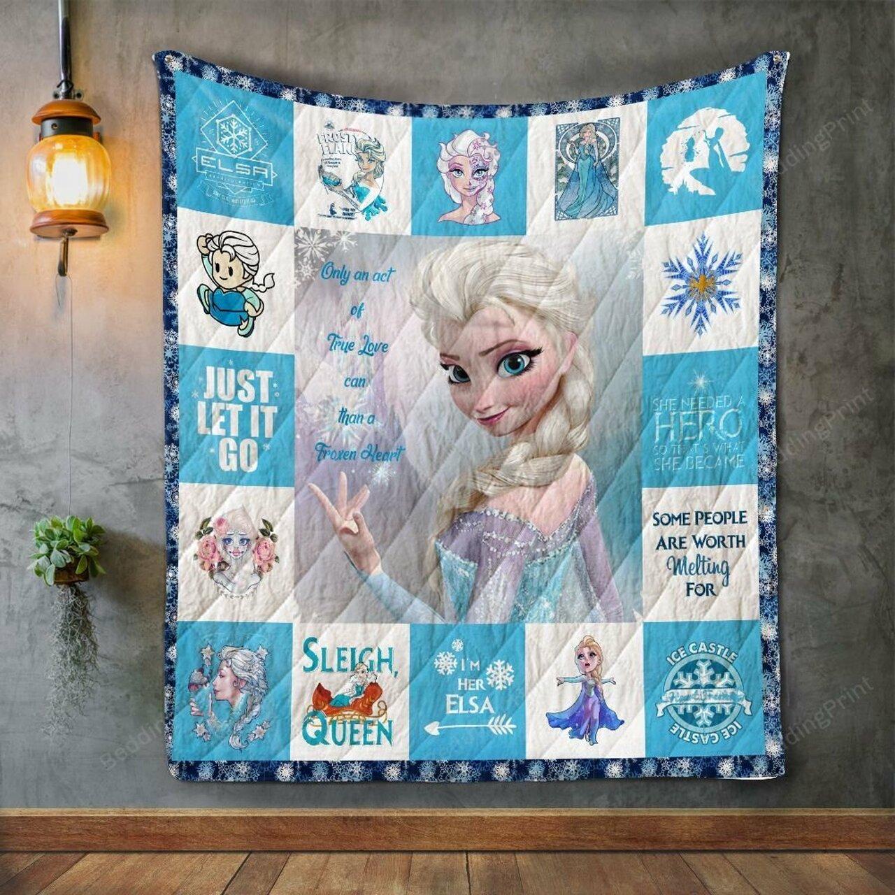 Elsa Quilt Blanket