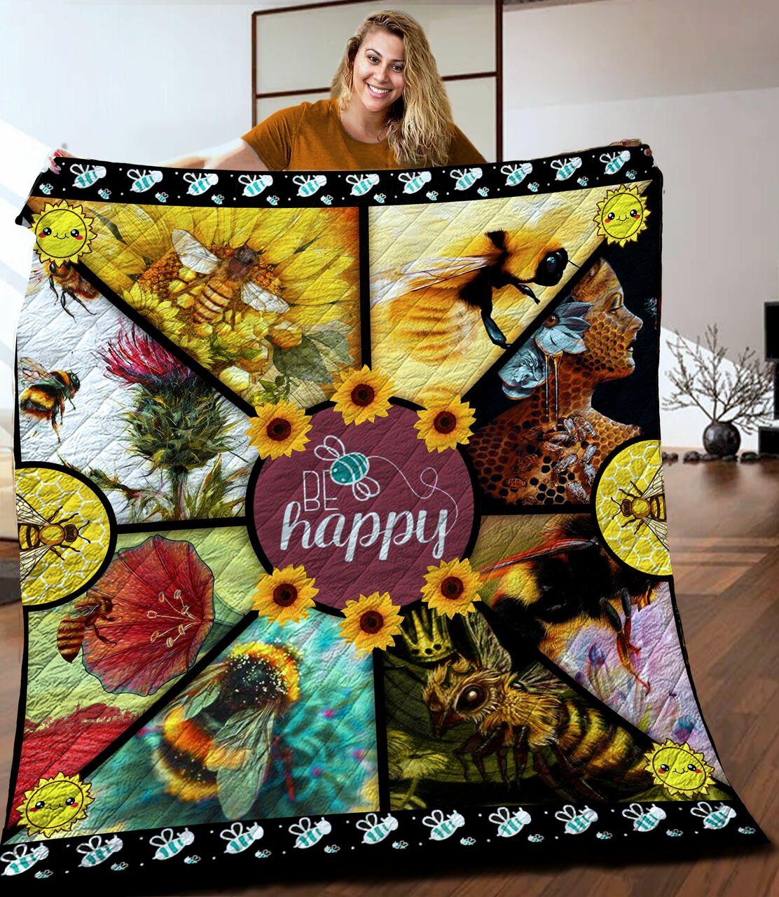 Bee Quilt Blanket C9B040606Ct