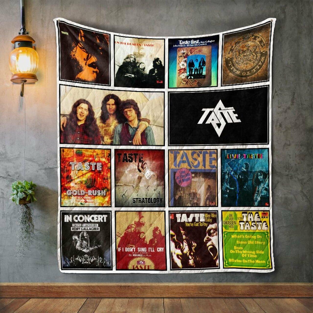 Taste Album Co Quilt Blanket