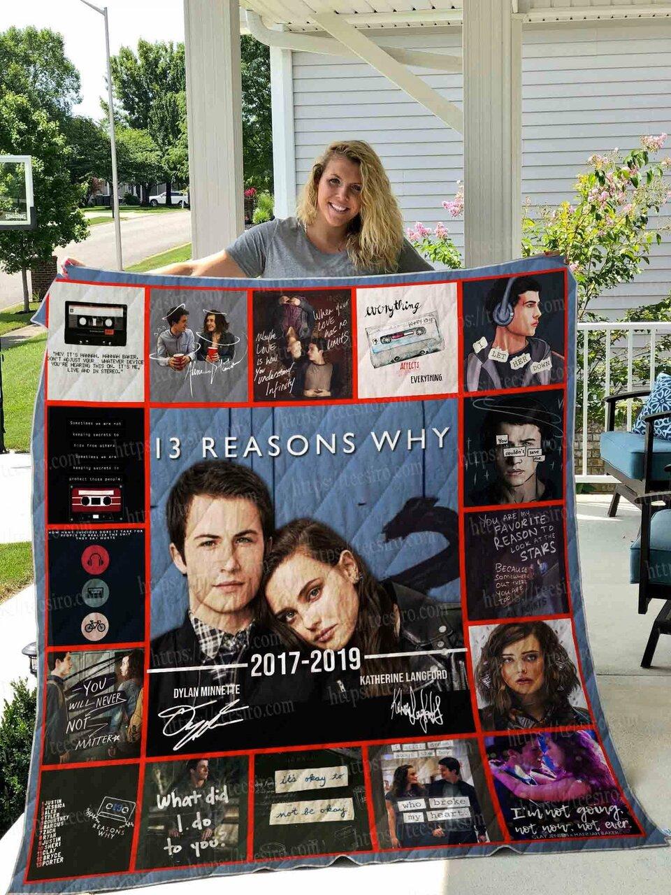 Thirteen ons Why Quilt Blanket 01