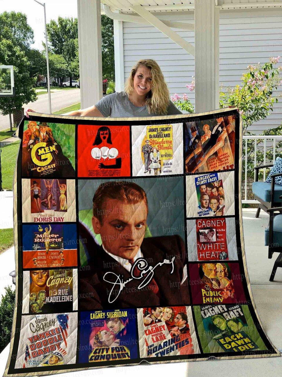 J Cagney Quilt Blanket 01