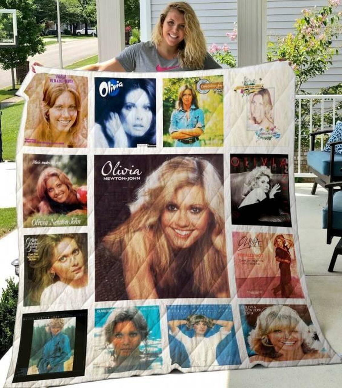 Olivia Newton-John Quilt Blanket M150620 Quilt