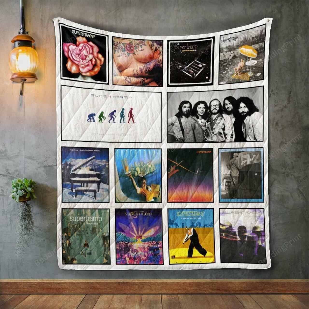 Supertramp Album Co Quilt Blanket