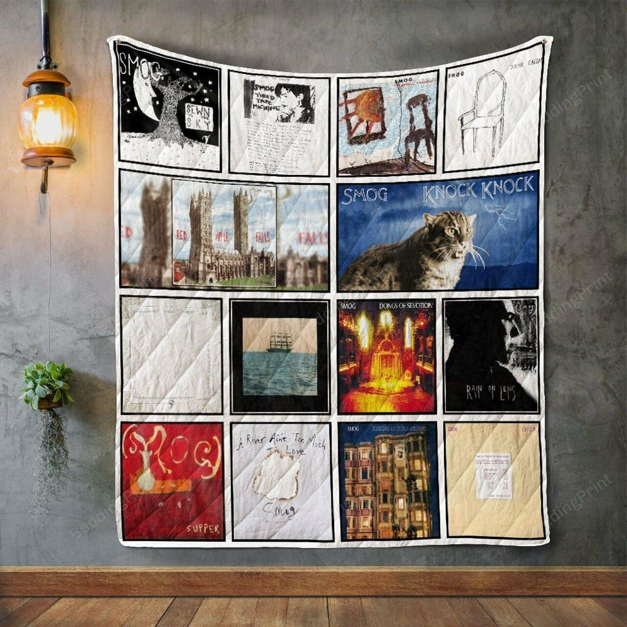 Smog Album Co Quilt Blanket